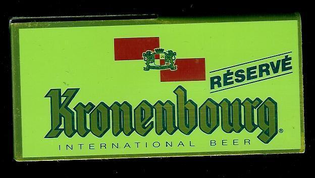 Sous-bock PRESENTOIR DE TABLE "RESERVE" - KRONEMBOURG - Cans