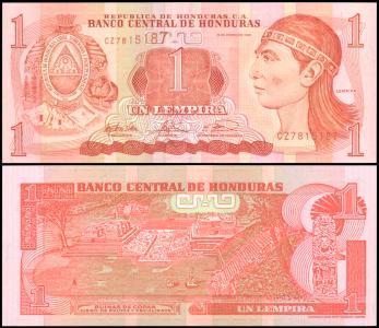 Honduras #84-2003, 1 Lempira, 2003, UNC / NEUF - Honduras