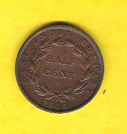 HALF CENT . - Malaysia