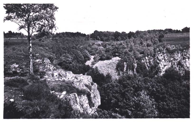 Cpsm Pré-en-Pail (53, Mayenne) 1953. Saut De La Biche. 9X14 Cms. Timbre Marianne Rouge 12F Non Oblitéré - Pre En Pail