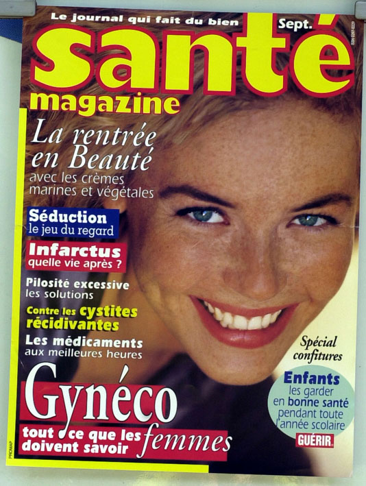 {23860} Affichage Presse Santé Magazine N° Non Daté   Beauté Confitures Gynéco Infarctus - Medicina & Salud