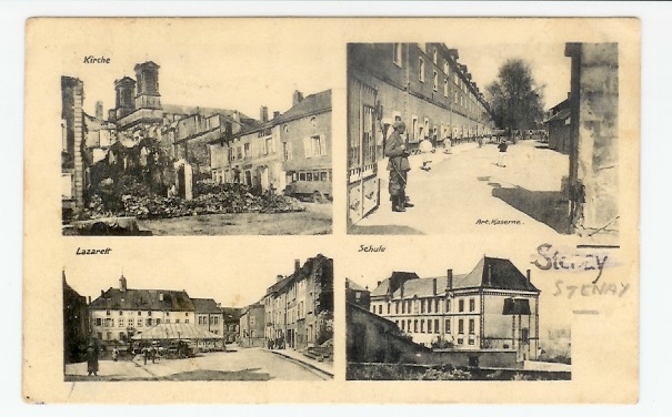 Stenay: Eglise, Caserne, Marché Et Ecole (05-3353) - Stenay