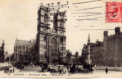 LONDON [Angleterre ~ Royaume Uni] - Westminster Abbey : North West - Westminster Abbey