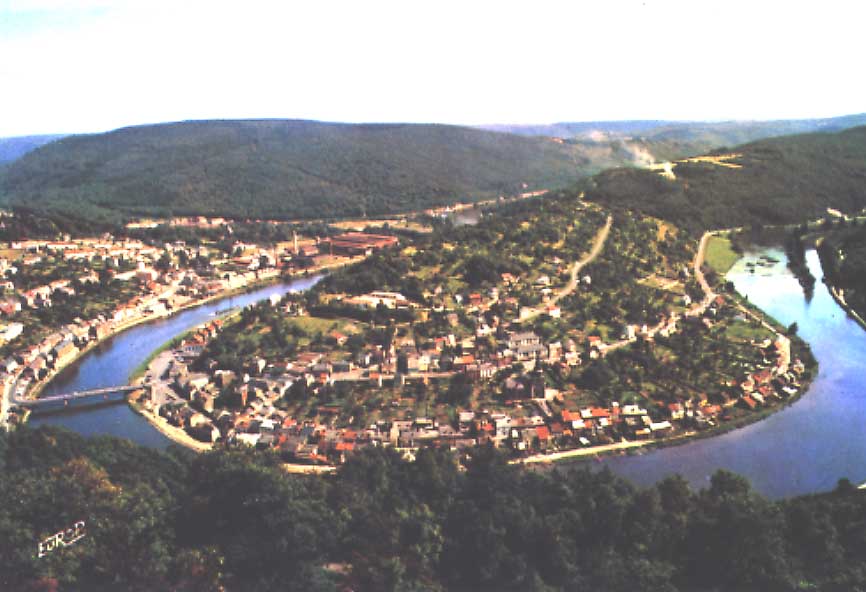 Cpsm Monthermé (08, Ardennes) Vue Générale - Montherme