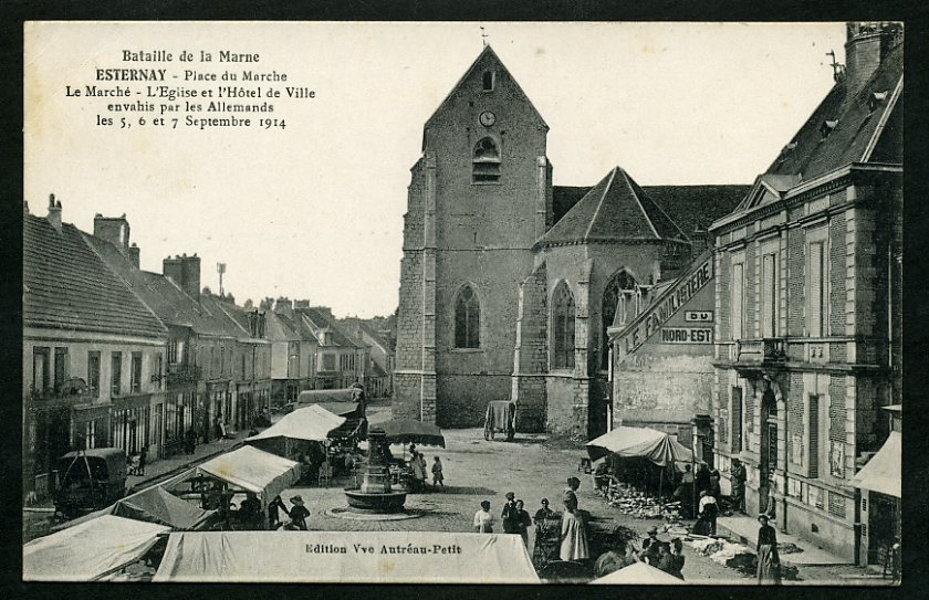 51 - ESTERNAY - Place Du Marché - Esternay