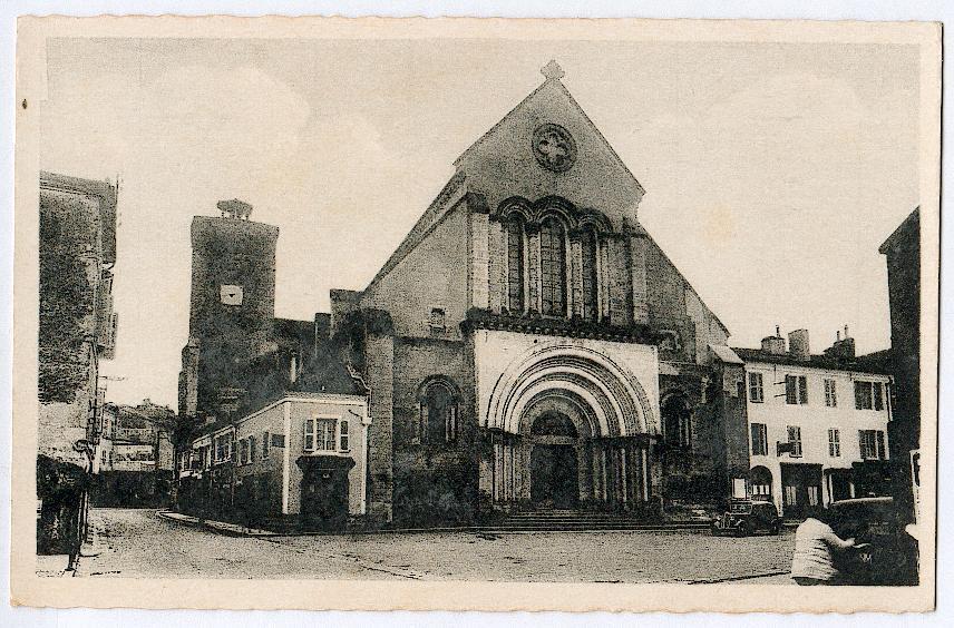 40 - SAINT-SEVER-SUR-L'ADOUR. L'Eglise Abbatiale. - Saint Sever