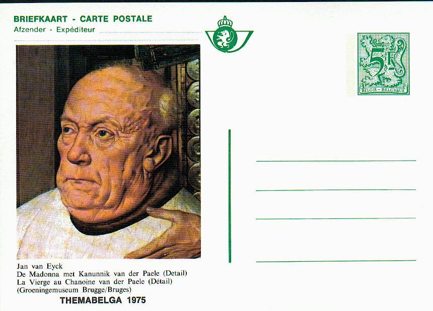 40006 - Carte Postale - Ca Bk 6 - Themabelga - La Vierge Au Chanoine Van Der Paele - Cartes Postales Illustrées (1971-2014) [BK]