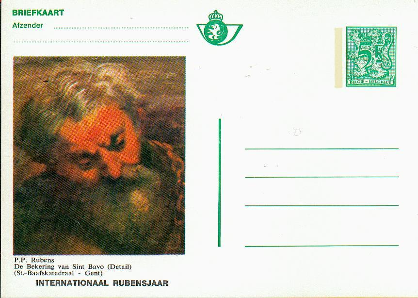 40012 - Carte Postale - Ca Bk 12 - Année Internationale P.P Rubens - Conversion De Saint-Bavon - Illustrierte Postkarten (1971-2014) [BK]