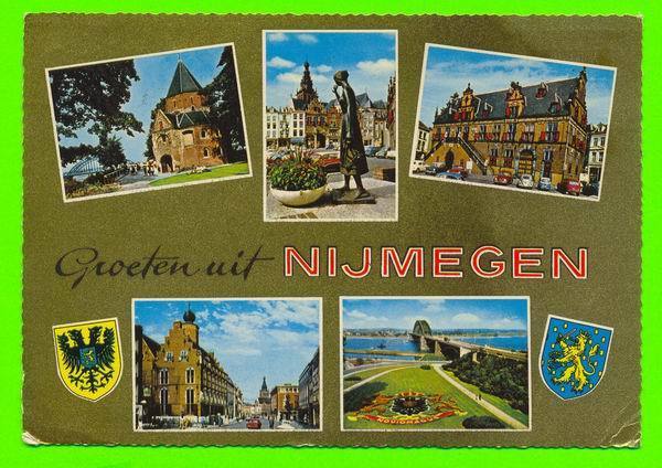 GROETEN UIT NIJMEGEN, NEDERLAND  - CARD TRAVEL IN 1970 - - Nijmegen