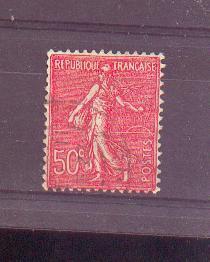 France N° 199 ° Cote 0,15 (0,03) - 1903-60 Säerin, Untergrund Schraffiert
