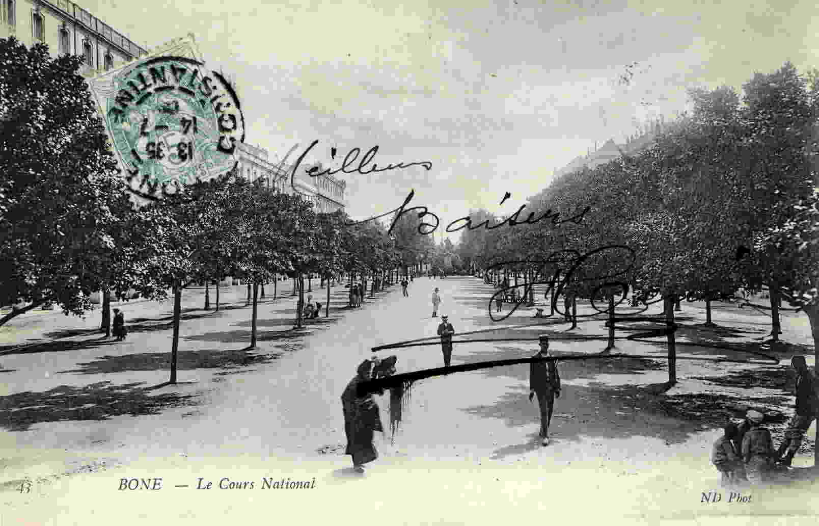 BÔNE - Le Cours National - Annaba (Bône)