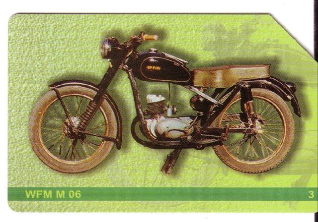 WFM M 06  MOTORCYCLE ( Poland Card ) ** Motorbike - Motor-bike – Motor Cycle - Moto - Motocyclette - Poland