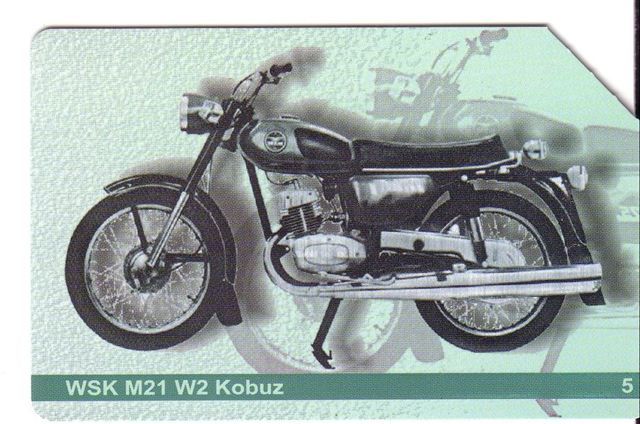 WSK M21 W2 Kobuz  MOTORCYCLE ( Poland Card ) ** Motorbike - Motor-bike – Motor Cycle - Moto - Motocyclette - Pologne