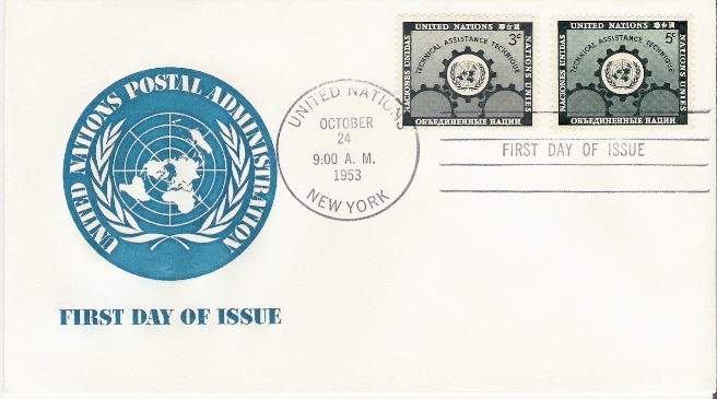 USA                          Cachet Spécial                   24.10.1953 - Altri & Non Classificati