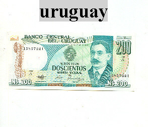 Billet D´uruguay - Uruguay