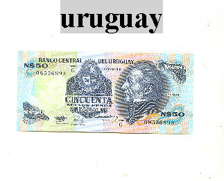 Billet D´uruguay - Uruguay