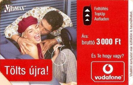 Hungary - GSM Recharge Card - Vodafone - Ungarn