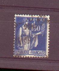 France - N° 288 ° - Cote 0,30 € (0,06 €) - 1932-39 Paix