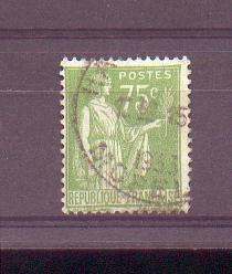 France - N° 284 A ° - Cote 0,30 € (0,06 €) - 1932-39 Vrede