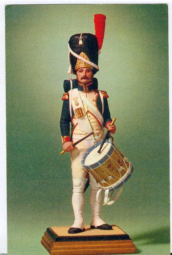 HISTOIRE. 1er Empire. Grenadier à Pied De La Garde Impériale. Tambour. D´après Figurine De G. Fouillé. - Histoire