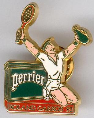 1993-TENIS-AB-ROLAND GARROS-officiel-93 PERRIER - Tennis