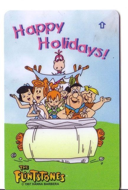 Singapore - Singapour - Cartoon`s - Movie ( Movies ) - Film - The Flintstones - Happy Holidays ( Code 139SIGC ) - Singapour