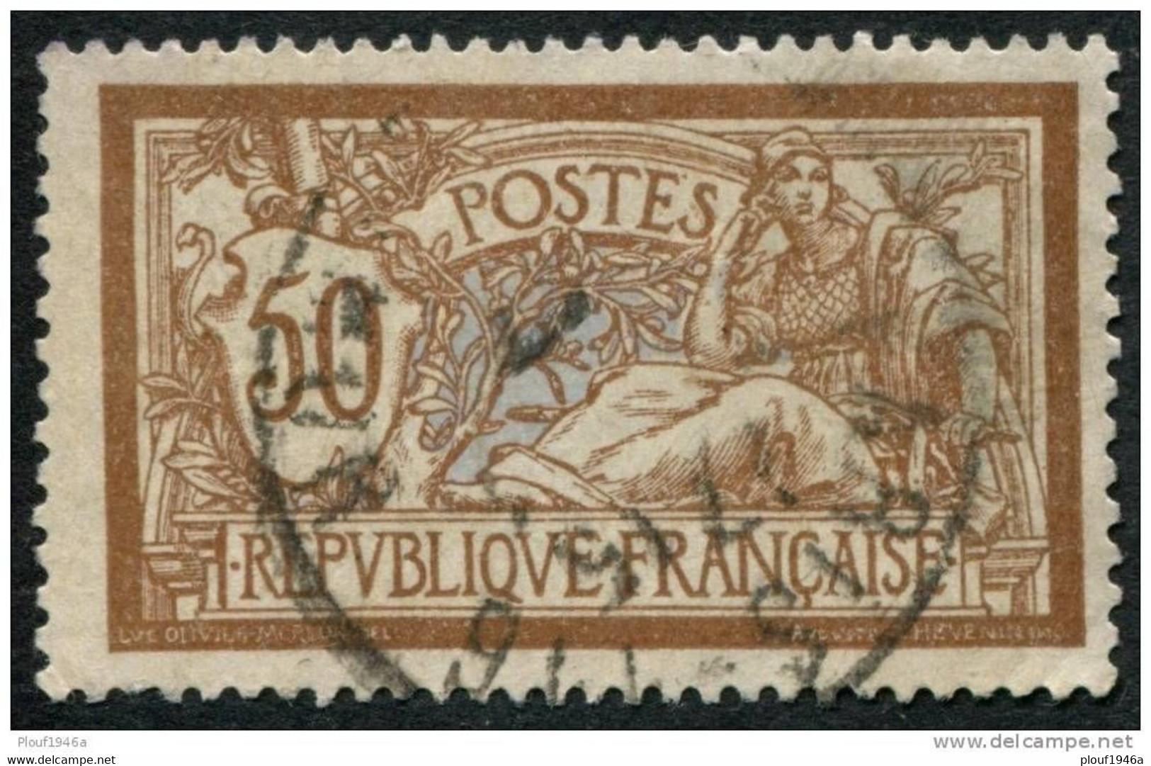 Pays : 189,03 (France : 3e République)  Yvert Et Tellier N° :  120 (o) - 1900-27 Merson