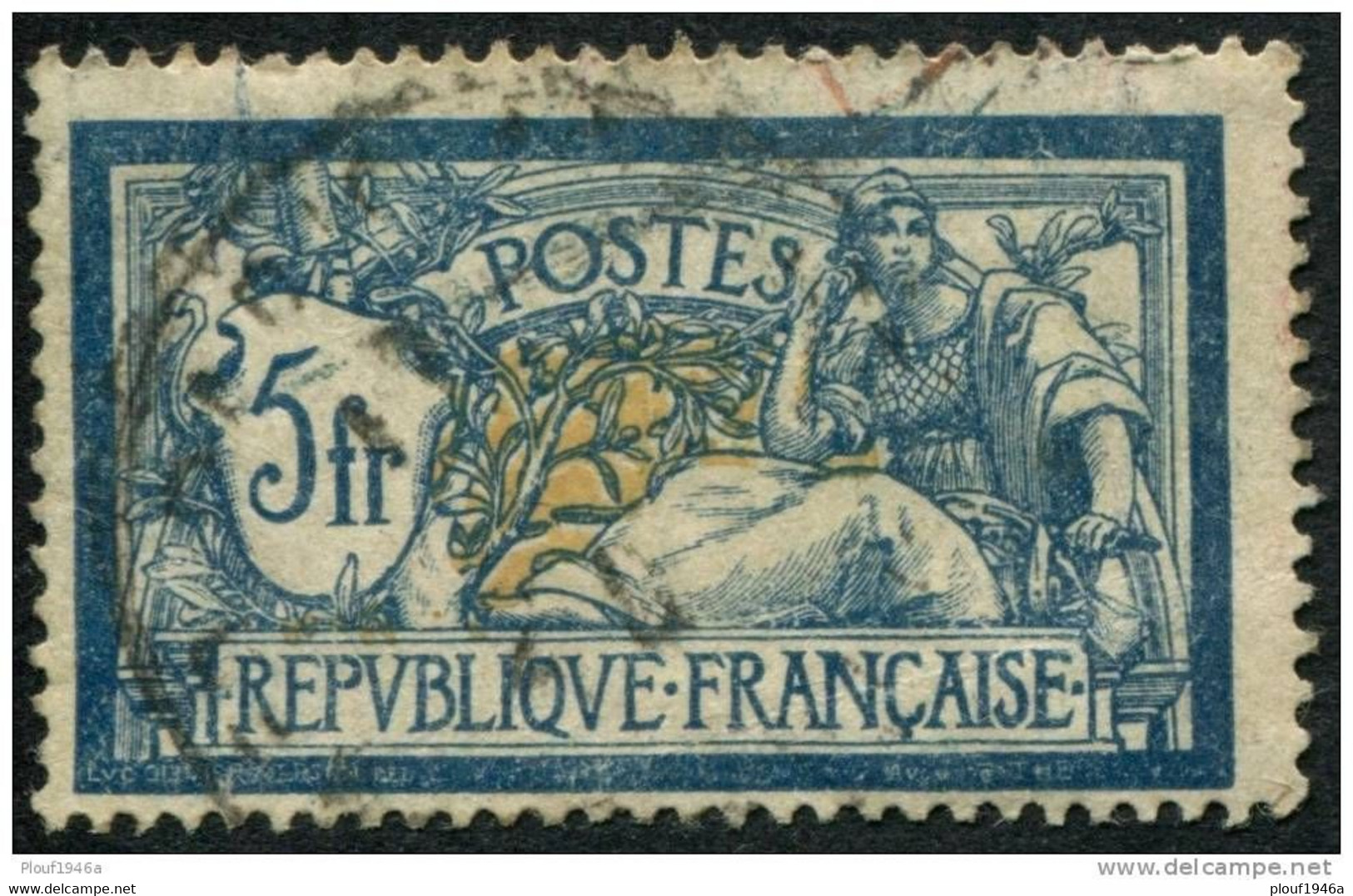 Pays : 189,03 (France : 3e République)  Yvert Et Tellier N° :  123 (o) - 1900-27 Merson