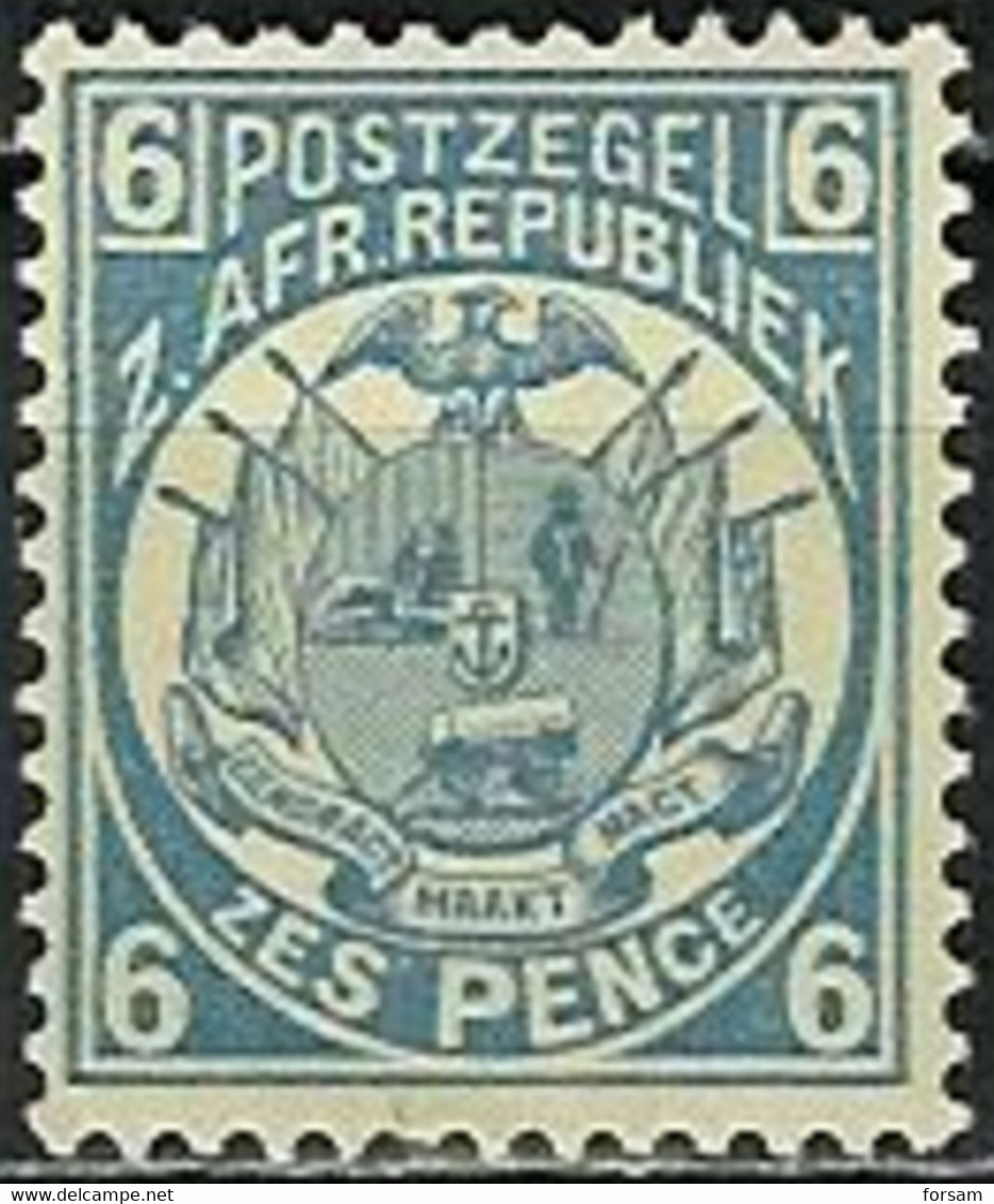 SOUTH AFRIKA..TRANSVAAL..1885.. Michel # 19..MLH. - Transvaal (1870-1909)