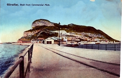 Rock, From Commercial Mole - Gibilterra