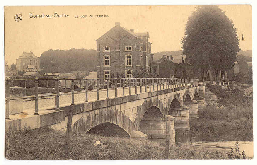 3750 - BOMAL SUR OURTHE - Le Pont De L´Ourthe - Durbuy