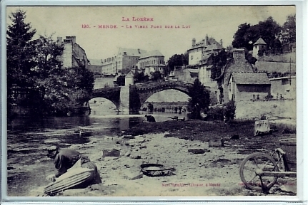 Le Vieux Pont Sur Le Lot - Mende