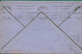 Semeuse 199 Seul / Lettre CAD Du 29-06-1932 De Bitche Pour Montreuil-sous-Bois - Obl Mécanique Arrivée Au Dos - 1903-60 Säerin, Untergrund Schraffiert