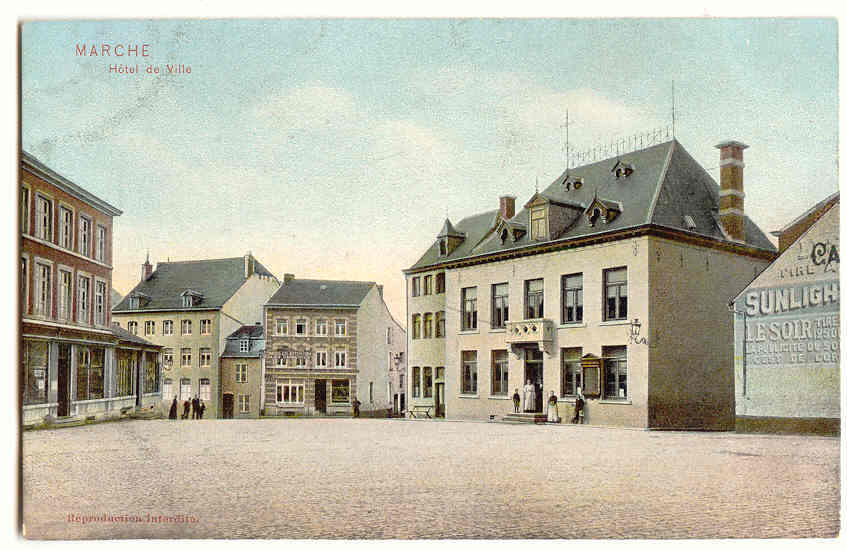 3786 -MARCHE -Hôtel De Ville - Marche-en-Famenne