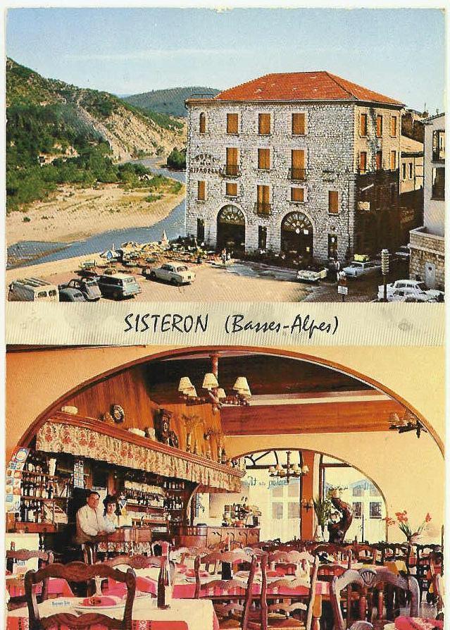 04032 SISTERON - Hôtel De La Citadelle Et Son Parking - Sa Salle De Restaurant - Sisteron