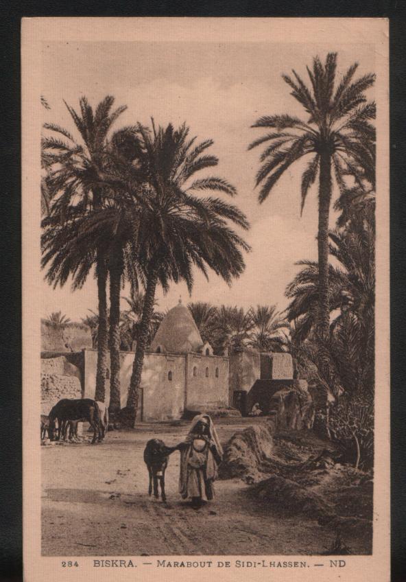 Marabout De Sidi-Lhassen Biskra 1937 - Men