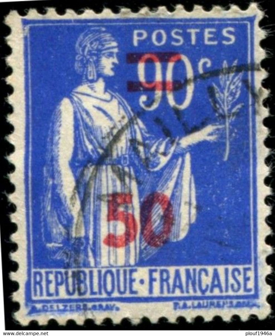 Pays : 189,04 (France : Etat Français)  Yvert Et Tellier N° :  482 (o) - 1932-39 Paz