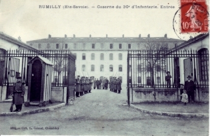 Caserne Du 30eme D'Infanterie- Entree - Rumilly