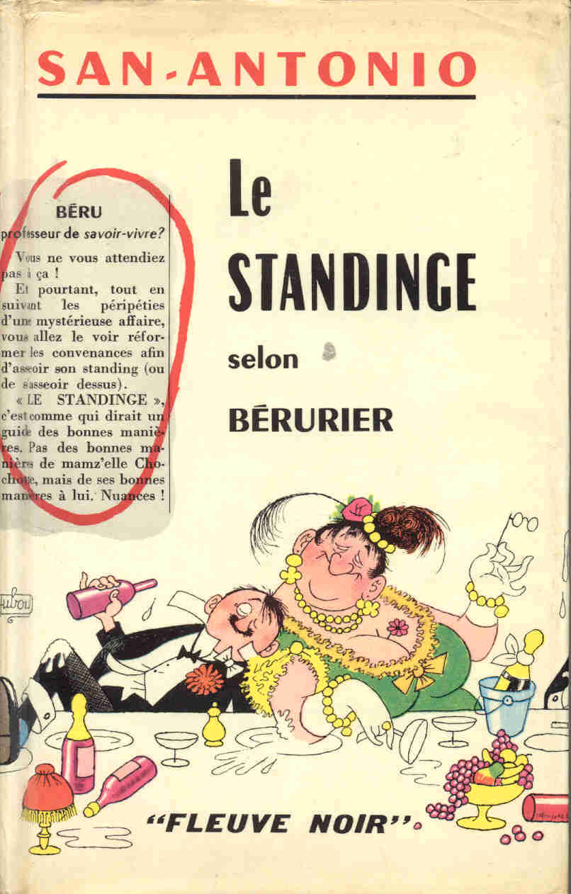 San Antonio - Frédéric Dard - Le Standinge Selon Bérurier - EO 1965 Avec Jaquette - San Antonio