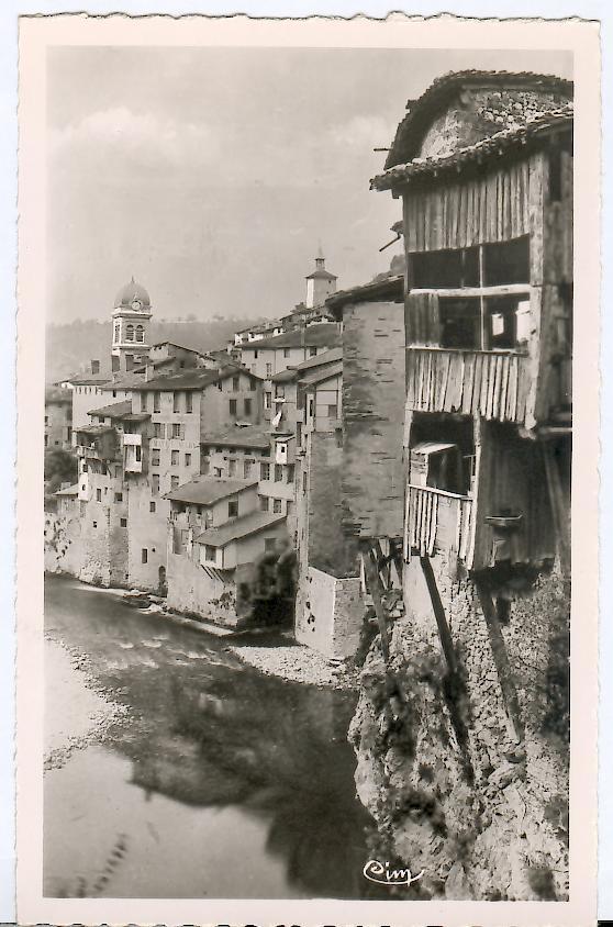 38 - PONT-EN-ROYANS. La Bourne. - Pont-en-Royans