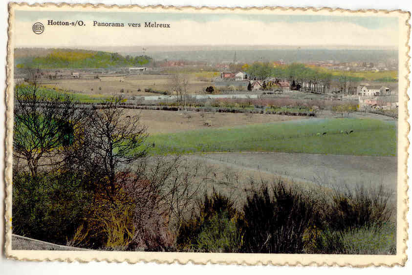 3875 -  HOTTON S/O. - Panorama Vers Melreux - Hotton
