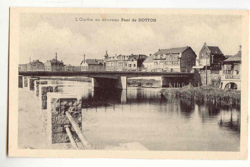 3863 - L' Ourthe Au Nouveau Pont De HOTTON - Hotton