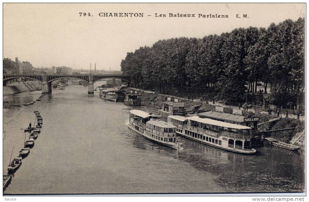 CHARENTON - Les Bateaux Parisiens - Charenton Le Pont