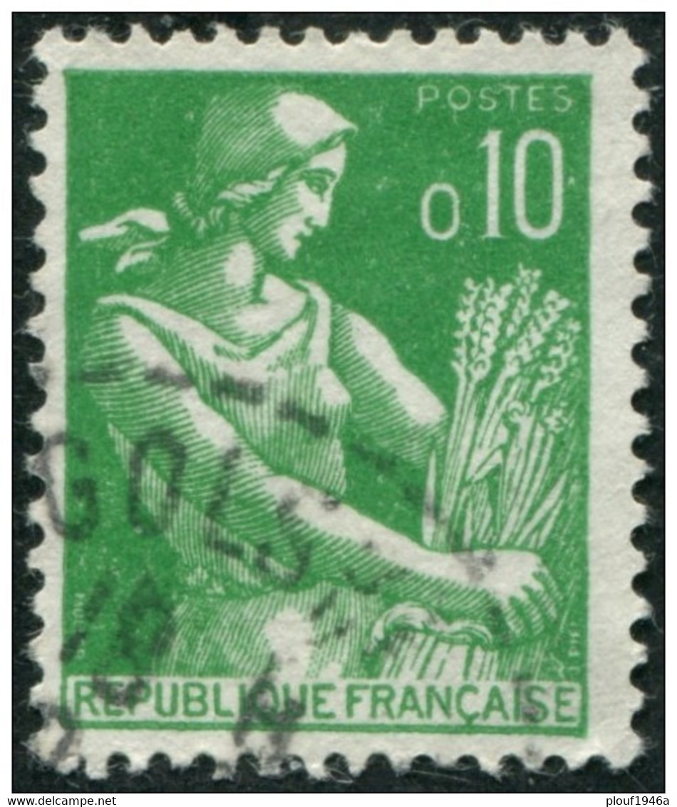 Pays : 189,07 (France : 5e République)  Yvert Et Tellier N° : 1231 (o) - 1957-1959 Oogst