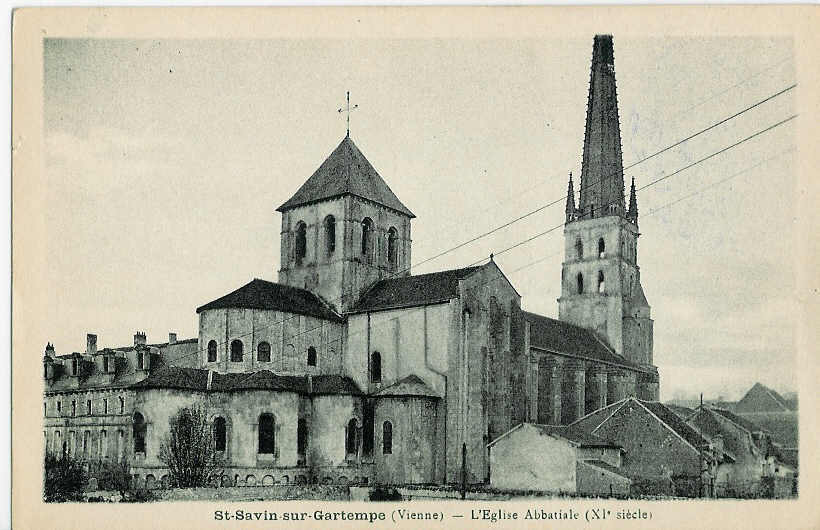 SAINT-SAVIN - L´Eglise Abbatiale. - Saint Savin