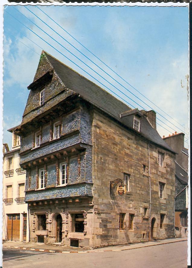 29 - CARHAIX. Maison Du SENECHAL (XVIème Siècle). - Carhaix-Plouguer