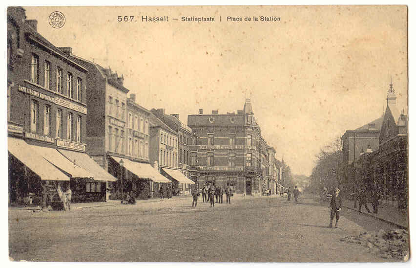 3907 - HASSELT - Statieplaats - Place De La Station - Hasselt