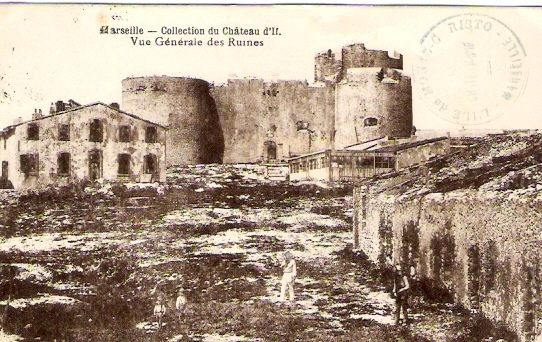 13 MARSEILLE Collection Du Chateau D´if Vue Générale  Cachet "l´ile De Monté Christo Marseille"  N°1018 - Festung (Château D'If), Frioul, Inseln...