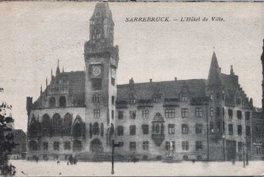 SARREBRUCK HOTEL DE VILLE - Saarbruecken