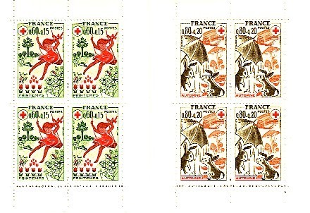 FRANCE Carnet Croix Rouge Neuf N° 2024 De 1975 - Croix Rouge